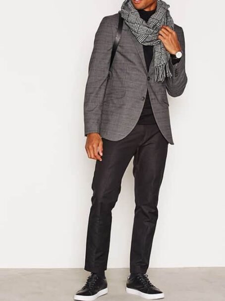 Taxkit Mid Grey Blazer - Image 3